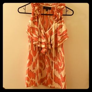 Ruffled blouse